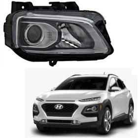 Resim Hyundai Kona 2019-2020 Ön Far Lambasi Ön Far Sol 547419334 