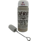 Resim Derby Açık Bej Deri Oto Koltuk Direksiyon Döşeme Boyası 