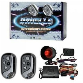 Resim 327414963 İnwells 3807 12 Volt Oto Alarm Sistemi Kumandalı 
