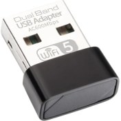 Resim Kkbucket Cbtx Kablosuz 2.4g & 5g Wifi Adaptörü Çift Bant Ağ Kartı 600 Mbps USB (Yurt Dışından) 