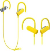 Resim Ath-Sport50Bt Bluetooth Yellow (Waterproof) Suya Dayanıklı Kulaklık Audio-Technica