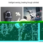 Resim Pengfushop5 12V Araba Yüksek Güç Siren Güvenlik Alarm Sistemi Uzaktan Güç Hırsızlığa Karşı Bisiklet Yüksek Su Geçirmez Kontrol Motosiklet Q3I8 (Yurt Dışından) 