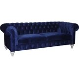 Resim 3A New Dark Blue Chesterfield 