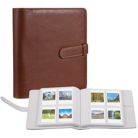 Resim Maiyame 128 Fotoğraf Kapasiteli Su Geçirmez Polaroid Albümü - 32 Sayfa, Şeffaf Cepler 