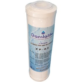 Resim Enkaplı 10'' Kapaklı 5 Micron Sediment Spun Elyaf Filtre 