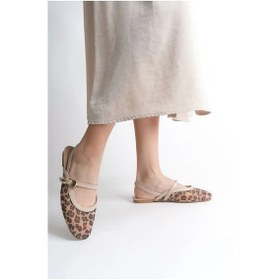 Resim Kindep Burnu Kapalı Kadın Babet Leopar LEOPAR 