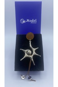 Resim model aksesuar Salyangoz Broş 