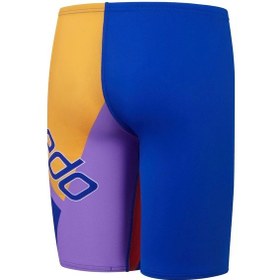 Resim Speedo Placement V Cut Digital Jammer Erkek Çocuk Yüzücü Mayosu Mavi Mavi 