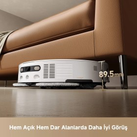 Resim Mova Ultra Complete Robot Süpürge: 24.000 Pa Emiş Gücü, 6cm Engel Aşma, Sıcak Suyla Paspas Yıkama, 60°c Kurutma, Flexscope Navigasyon, Üçlü Dolanma Önleyici ve Akıllı Istasyon (3 Yıl Garantili) 