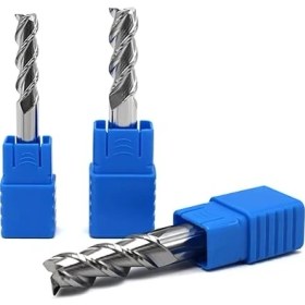 Resim Tabaş 8X8DX60L-3F HRC50 Karbür Uç Değirmeni 3 Flüt 1 Adet 8X8DX60L-3T Cnc Freze Uçları Xuhan 