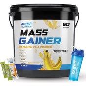 Resim West Nutrition Mass Gainer Karbonhidrat Tozu 6000 Gr + Shaker 