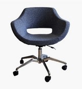 Resim Ofis Çalıma Sandalyesi Büro Sandalyesi Örümcek Yıldız Ayaklı Dökü 