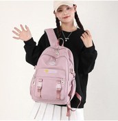 Resim Dancemonkey Yeşil Tarzı Sırt Okul Öğrenci Kolej Kapasiteli Kadın Çantası Çantası Büyük Ut Yeşil 