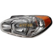 Resim Ayfar F 404496 Far Sol Accent Era Sarı Sınyallı Motorlu Tıp 2006 2008 