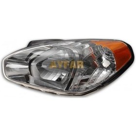Resim Ayfar F 404496 Far Sol Accent Era Sarı Sınyallı Motorlu Tıp 2006 2008 