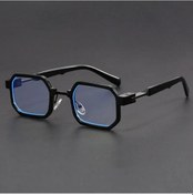 Resim Uvlaıkerkek/kadın İçbükey Çokgen Küçük Çerçeveli Düz Ayna - Güneş Gözlüğü Uyumlu Chınakoyu Yeşil51gri Gri 