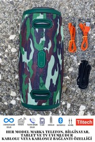 Resim Tntech -xtreme3 Bluetooth Hoparlör - Fm Radyo, Usb, Sd Kart, Aux Girişli 