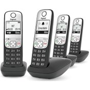 Resim Gigaset A690 Quad 4 Ahizeli Dect Telsiz Telefon 