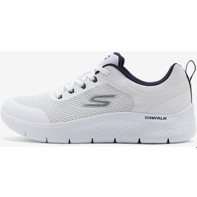 Resim Skechers Go Walk Flex - İndependent Erkek Beyaz Yürüyüş Ayakkabısı 216495tk Wnv Beyaz 