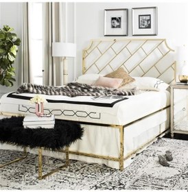 Resim Noven Çift Kişilik Metal Karyola 