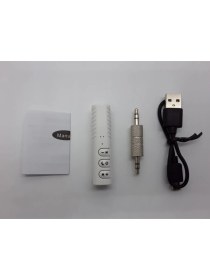 Resim Profisher Bluetooth Araç Kiti Hands Free Müzik Alıcısı Ses Adaptörü Aux Siyah 