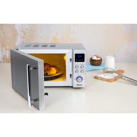 Resim Zilan Zln1238 | Dijital Mikrodalga Fırın | 20l | 700w | 6 Kademeli | Buz Çözme | Paslanmaz Çelik 