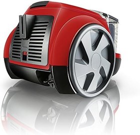 Resim Arnica Pika Kırmızı Toz Hazneli Elektrikli Süpürge, 250 W, 2.5 L Hazne, HEPA 13 Filtre, Kırmızı 