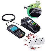 Resim Ingenico Move 5000 F Yeni Nesil Pos Yazar Kasa ve Pinpad Desk 1600 10 Rulo 