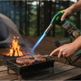 Resim CEYLAN ADAM Mey İthalat® Outdoor Kamp, Piknik ve Tamir İşleri İçin Kamp Gazı Seti – Taşınabilir Pürmüz Alev Taba 