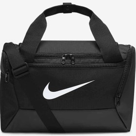 Resim Nike Antrenman Spor Çantası (Ekstra Küçük Boy, 25 L) Unisex Spor ve Seyehat Çantası DM3977-010-SIYAH 