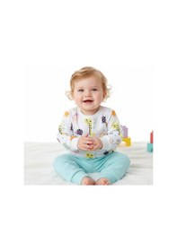 Resim Animal Kız Bebek Alt Üst Takım Yeşil 