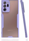 Resim Galaxy Note 20 Ultra Uyumlu Parfe Kılıf-mor 