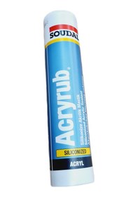 Resim Soudal Silikonize Mastik 500 Gr .gri 2 Adet Gri 