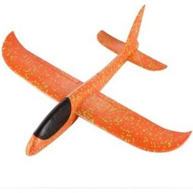 Resim Kidshome Çocuk Oyuncak Köpük Uçak El Planörü Elle Atılan Eğlenceli Uçak - Turuncu 7694860322805 