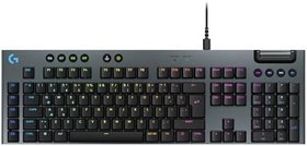 Resim Logitech G G915 X Tactile Kablolu Düşük Profilli RGB Aydınlatmalı PC/Mac için Mekanik İngilizce Q Oyun Klavyesi, Siyah 