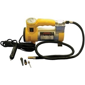 Resim Metal Gövde Hava Kompresörü Işıklı Saatli 12 V 140 Psı 