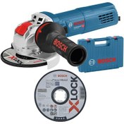 Resim Bosch Gwx 9 115 S X-Lock Özellikli Devir Ayarlı Avuç Taşlama 900 Watt - 06017B1000 