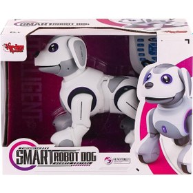 Resim G14 Kumanlı Şarjlı Smart İnteraktif Akıllı Robot Köpek -vardem Oyuncak 