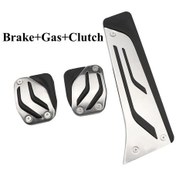 Resim Bmw İçin F20 F21 F22 F23 F24 F30 F31 F32 F33 F34 F35 F36 F80 F82 F83 E81 E82 E88 E90 E91 E92 E93 At Mt Paslanmaz Çelik Araba Pedalları Mt 