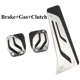 Resim Bmw İçin F20 F21 F22 F23 F24 F30 F31 F32 F33 F34 F35 F36 F80 F82 F83 E81 E82 E88 E90 E91 E92 E93 At Mt Paslanmaz Çelik Araba Pedalları Mt 