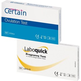 Resim Certain 13 Ovulasyon Yumurtlama 2 Laboquick Hamilelik Testi 1 Adet 