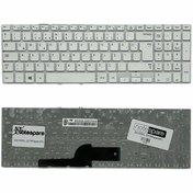 Resim Notespare Samsung ile Uyumlu NP270E5V-X04TR, NP275E5E-K01TR, NP300E5E-A01TR Notebook Klavye Beyaz TR 