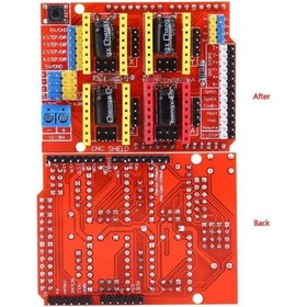 Resim Arduino Cnc Shield A4988 Drv8825 Drv8833 Cnc 3d Yazıcı Step 