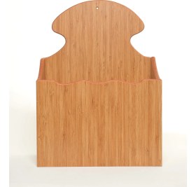 Resim Selena Ahşap Posta Kutusu - Bambu 