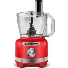 Resim Karaca Multiblend Artisan Retro Mutfak Robotu 1000w Red 