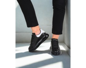 Resim Deri Şeffaf Günlük Sneaker Ayakkabı Alexander Mcqueen Ithal 