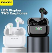 Resim T29 Beyaz Awei T29/t29 Anc Kulaklık Bluetooth Kulaklık Tws Kulaklık Kablosuz Kulak İçi Kulaklık Type-c Mikrofonlu Hızlı Şarj Kulaklık 