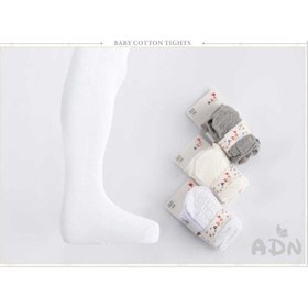 Resim A.D.N SOCKS Bebek Pamuklu 3'lü Kilotlu Çorap 