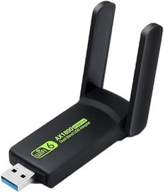 Resim Microcase Dual Band AX1800 Wifi 6 3.0 Kablosuz USB Wifi Adaptörü AL4124 