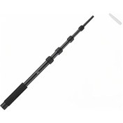 Resim Leezsing Hafif Ve Dayanıklı 5 Bölmeli Mikrofon Uzatma Çubuğu - 155cm Uzunluk, 1/4 Vida Bağlantılı 